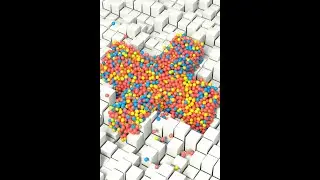 Houdini RBD Bullet Solver – Procedural Crossballs Animation