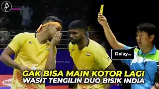 Wasit Sudirman Cup Emang Jempolan.! Pake Taktik Kotor Bisik Delay Lawan Taipei, India Dikartu Kuning