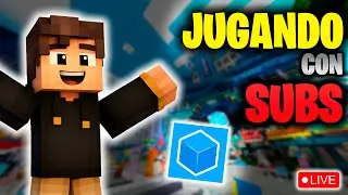 🔴 ¡JUGANDO EN CUBECRAFT CON SUBS! 🎮 | Diversión y Retos en Minecraft Bedrock