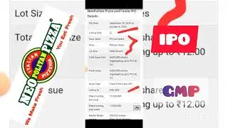 NeoPolitan Pizza and Foods Limited IPO Date, Price, GMP, Review, Analysis & Details (Apply/Avoid)
