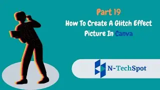 How To Create A Glitch Effect Picture In Canva - Glitch Effect Tutorial