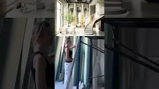 Колонны из золота в салоне красоты