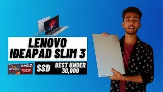 Lenovo ideapad slim 3 AMD Ryzen 3 (28,990 Rs) | Unboxing and Review | Tech Cratic