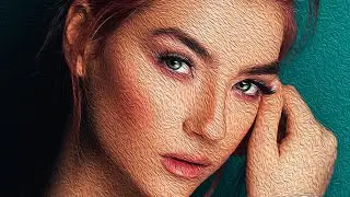 How To: Oil Painting Effect In Photoshop (2 Min)