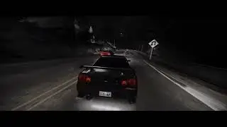 NFS CARBON REWORK 2023| Kenji Vs SKYL1NE | Canyon Duel [4K60FPS]