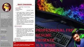 professional Resume Format 2023,