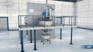 EKATO SOLIDMIX 360° -  for mixing and drying of bulk solids