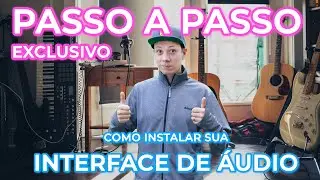 COMO CONECTAR E MONTAR SEU HOME STUDIO Configurar interface de audio USB instalar placa de som USB