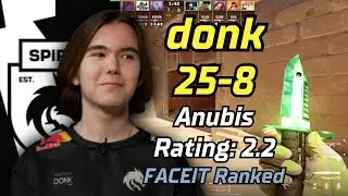 donk (25-8) POV VOICE COMMS vs Boombl4/alpha (Anubis) | Apr 20, 2024 | 