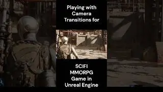 Testing our camera transitions with 3rd person in Unreal Engine  