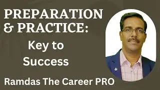 KEY TO SUCCESS: PREPARATION & PRACTICE #jobinterviewtips #careertips #job