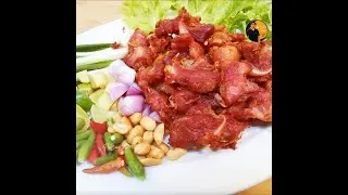 แหนมกระดูกใบพาย หอมอร่อยทำง่าย