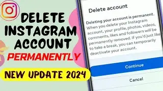 how to delete instagram account permanently,how to delete instagram account in 2024