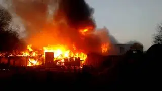 Пожар рынок Селянка, Одесса
