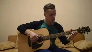 Любэ - ты неси меня река (на гитаре)