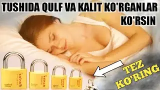 TUSHDA QULF KO`RSA NIMA BO`LDA | ТУШДА КУЛФ КУРСА НИМА БУЛАДИ