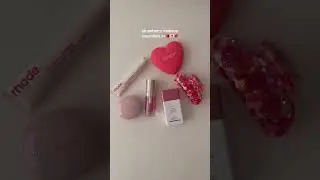 Strawberry makeup essentials 🍓✨