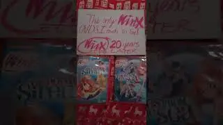 To celebrate 20 years of the Winx, I'm showing off the only Winx Club DVD's I have.#WinxClub