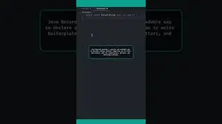 Java Records