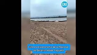 Panorama de la Represa de Betania en Yaguará