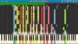 *IMPOSSIBLE* Skyrim Main Theme Metal Synthesia