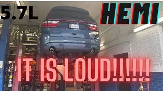 2021 DODGE DURANGO R/T STRAIGHT PIPES ITS CRAZY LOUD