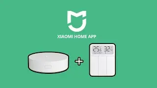 Mi Smart Home Hub EU Connect with Mi Smart Triple one way Wall Switch with Display
