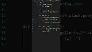 Stack in Python