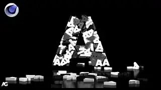 Text Animation In Cinema 4d - Cinema 4d Tutorial.