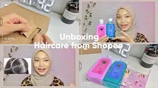 (NEW) unboxing + review haircare from scarlett whitening 🧖🏻‍♀️✨ #haircare #scarlettwhitening