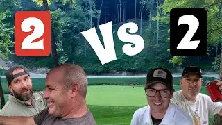 Absolute Train Wreck on Backyard Golf Course