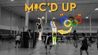WE VERSED AN OLYMPIAN?! | Mic'd Up Volleyball | EVPC Men's Fall 2024 | Episode 2