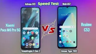 Xiaomi Poco M6 Pro VS Realme C53 Performance Test & Comparison