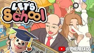 【Let's School】We relive old school memories by building a school! 🎓