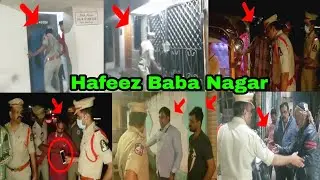#Hafeez Baba Nagar Chabutra Mission 19 Logo #Arrested 1 Auto 3 Bike Without Number Plate #Sezied @T