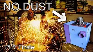 Making a Metal Dust Collector: Part 5 - Ready for action (2.5K HDR)
