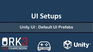 ORK Framework 3 - UI Setups - Unity UI: Default UI Prefabs