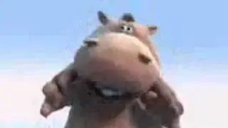 hippo and dog