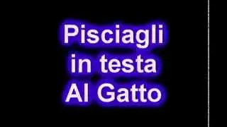 Elettra e il Sig. Papà: Pisciagli in testa al Gatto