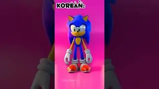 Sonic dances to Jisoo's Flowers song🌹✨#edit #capcut #sonicthehedgehog #shorts