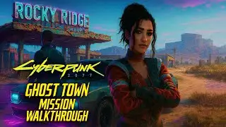 Cyberpunk 2077 Walkthrough | Ghost Town Mission in Stunning 4K 60FPS