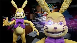 VIRTUAL-SPRING BONNIE / GLITCHTRAP | FNAF Help Wanted VR ✰ Polymer Clay ✰ Plastilina