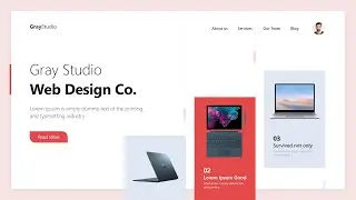 Adobe XD Web Design | LapTop Store | Ui/Ux