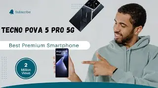 TECNO Pova 5 Pro 5G Dark Illusion, 8GB RAM,128GB Storage)| Segment #mobile #techno