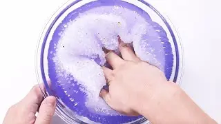 【DIY】表面ペレットのギャラクシーたぷたぷスライムの作り方【slime ASMR】
