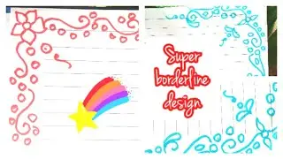 border line design /