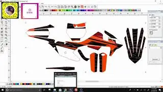 KTM DIRT BIKE GRAPHICS 2018 SPEED ART VIDEO