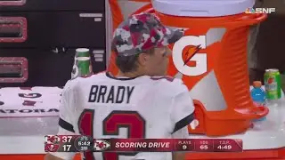 Tom Brady was really upset when Jody Fortson brought in the 5th TD for Chiefs