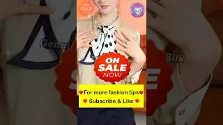 How to Tie Wear & Style 6in x 60in (15cm x150cm) Long Silk Scarf Tips #26 #Shorts