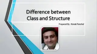 Difference between class and structure in C and C++ | Object Orientation Programming